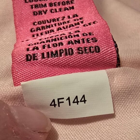 Betsey Johnson Pink Mimosa Sheath Mini Dress Sz 4 - Picture 11 of 11